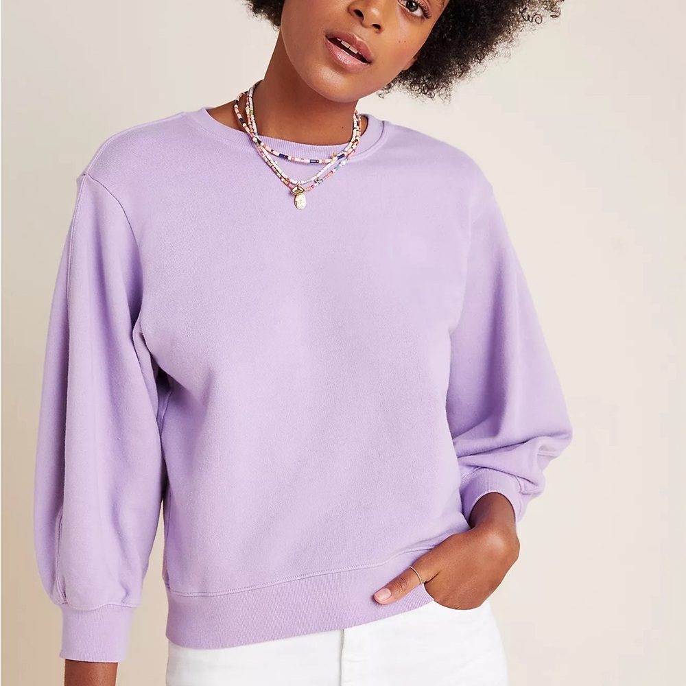 Agolde Thora Sweatshirt in Teal